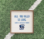 Load image into Gallery viewer, Creighton Bluejays Artwork | Creighton Bluejays Wall Art (Officially Licensed)Square
