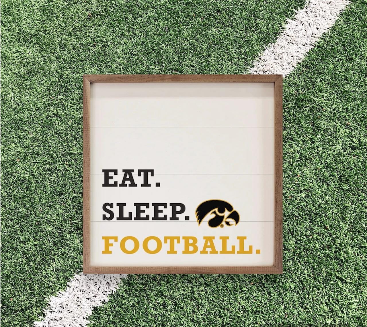 Iowa Hawkeyes Artwork | Iowa Hawkeyes Wall Art (Officially Licensed)Square