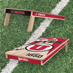 Load image into Gallery viewer, Utah Utes Cornhole Boards 2x4 (Officially Licensed)
