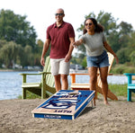 Load image into Gallery viewer, Creighton Bluejays Cornhole Boards 2x4 (Officially Licensed)
