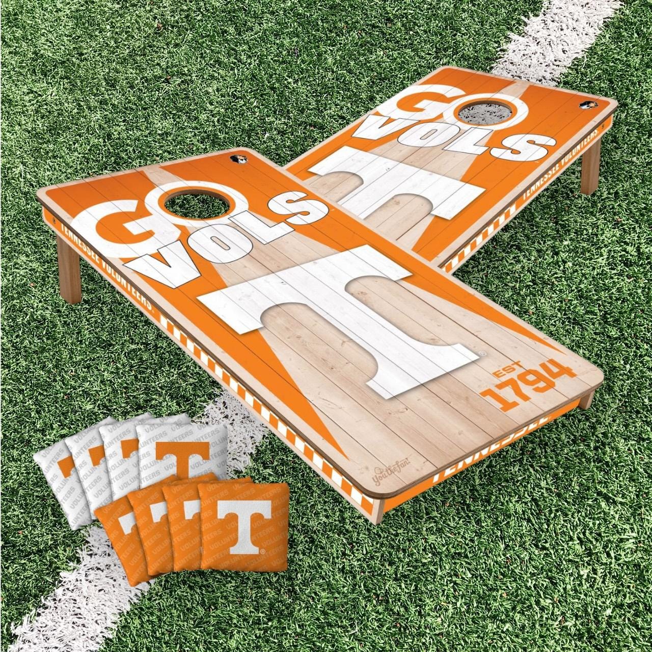 Tennessee Volunteers Cornhole Boards 2x4 (Officially Licensed)