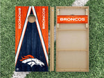 Load image into Gallery viewer, Denver Broncos Cornhole Boards 2x4 | Officially Licensed
