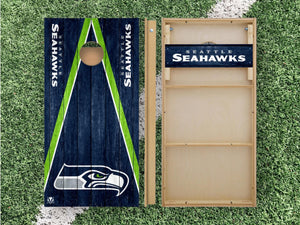 Seattle Seahawks Cornhole Boards 2x4 | Officially Licensed