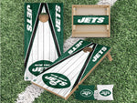 Load image into Gallery viewer, New York Jets Cornhole Boards 2x4 | Officially Licensed
