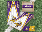 Load image into Gallery viewer, Minnesota Vikings Cornhole Boards 2x4 | Officially Licensed
