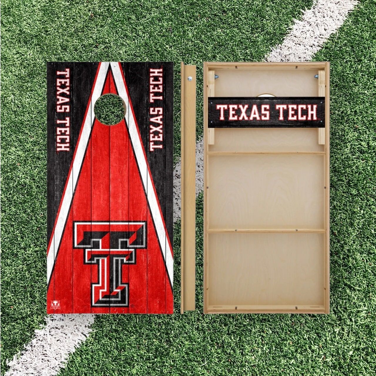 Texas Tech Red Raiders Cornhole Boards 2x4 | Officially Licensed