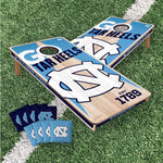 Load image into Gallery viewer, North Carolina Tarheels Cornhole Boards 2x4 (Officially Licensed)
