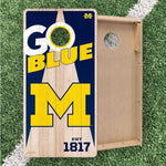 Load image into Gallery viewer, Michigan Wolverines Cornhole Boards 2x4 (Officially Licensed)
