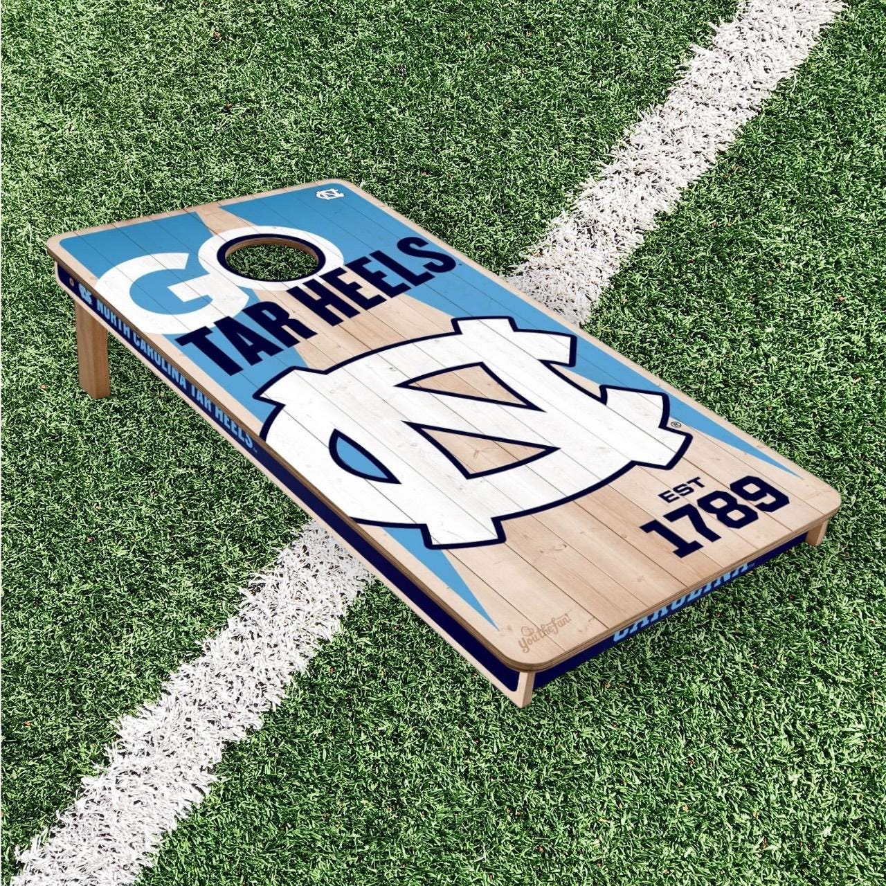 North Carolina Tarheels Cornhole Boards 2x4 (Officially Licensed)