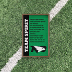 Load image into Gallery viewer, North Dakota Fighting Hawks Artwork Vertical | North Dakota Fighting Hawks Wall Art (Officially Licensed) Vertical Wide
