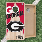 Load image into Gallery viewer, Georgia Bulldogs Cornhole Boards 2x4 (Officially Licensed)
