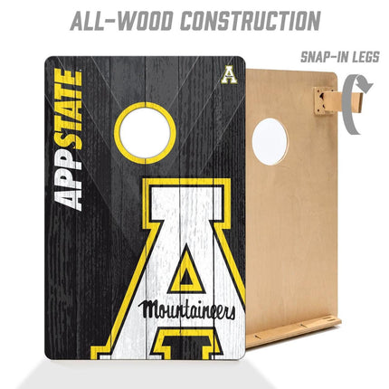 Appalachian State Mountaineers  Cornhole Boards 2x3 (Officially Licensed)