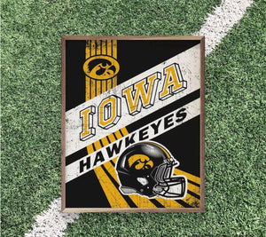 Iowa Hawkeyes Artwork | Iowa Hawkeyes Wall Art (Officially Licensed)