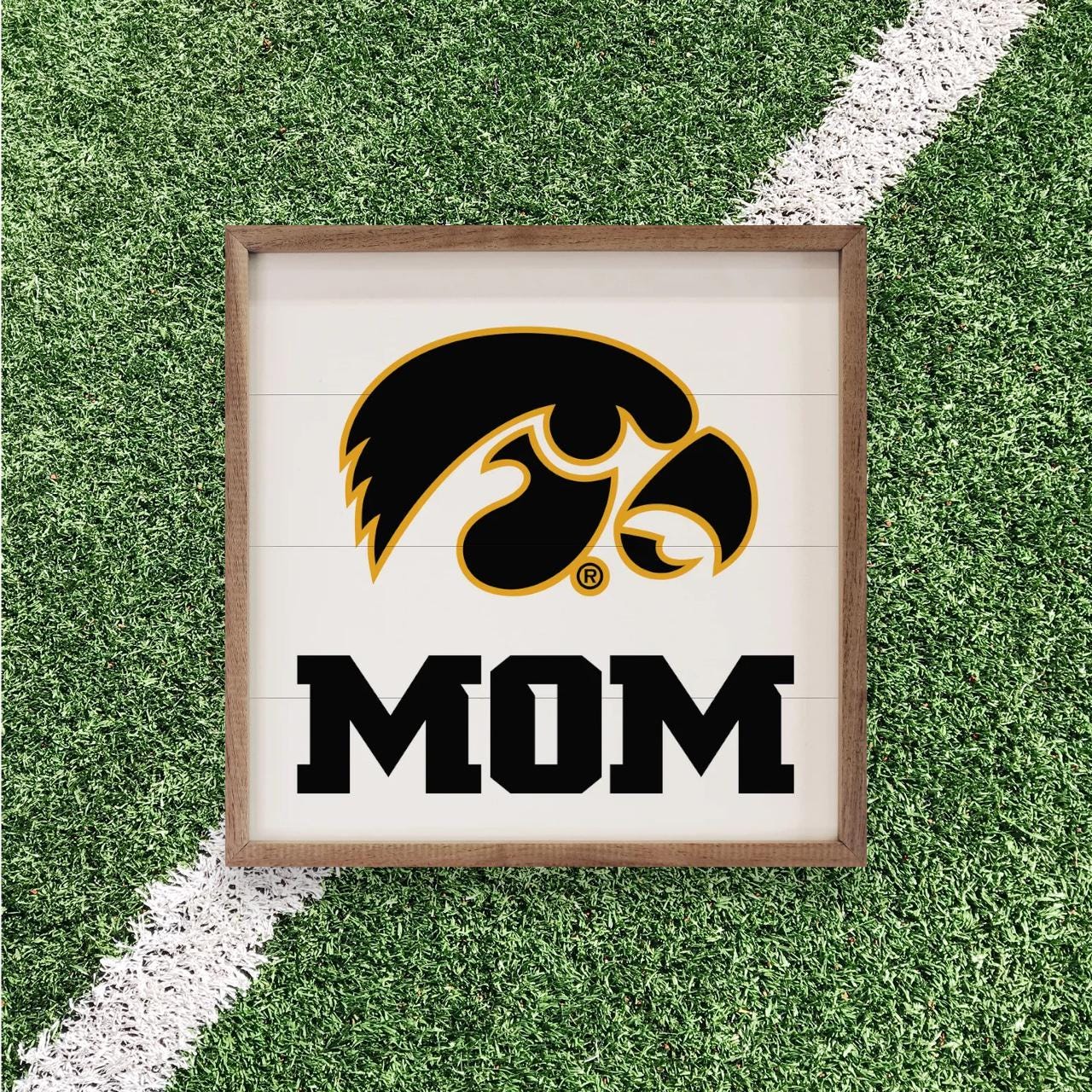 Iowa Hawkeyes Artwork | Iowa Hawkeyes Wall Art (Officially Licensed)Square