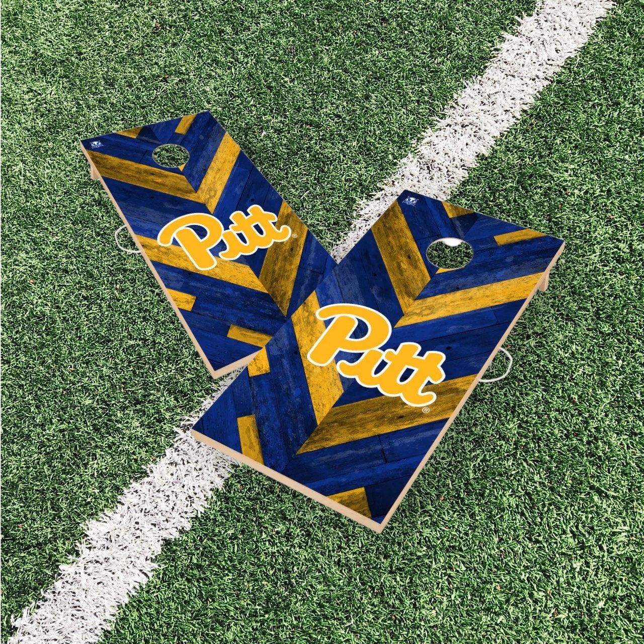 Pittsburgh Panthers Cornhole Boards 2x4 Officially Licensed