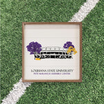 Load image into Gallery viewer, LSU Tigers Artwork | LSU Tigers Wall Art (Officially Licensed)Square
