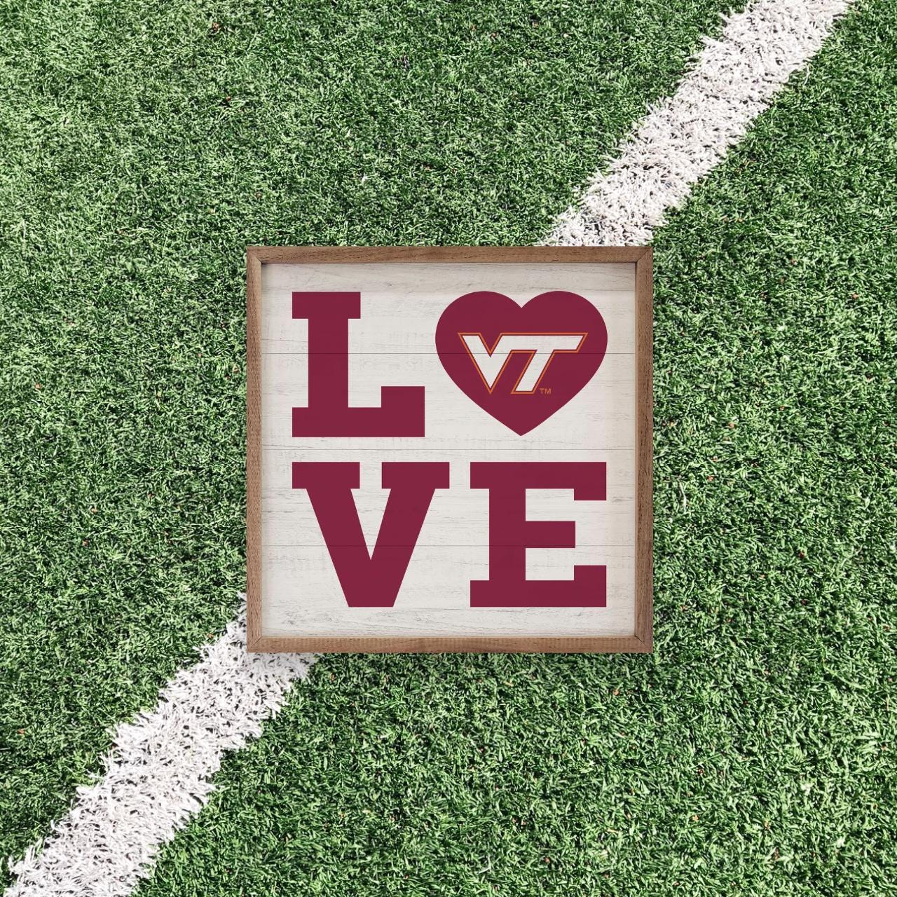 Virginia Tech Hokies Artwork | Virginia Tech Hokies Wall Art (Officially Licensed)Square