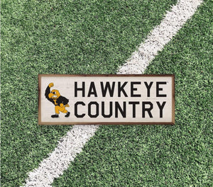 Iowa Hawkeyes Artwork | Iowa Hawkeyes Wall Art (Officially Licensed) Rectangle Rectangle