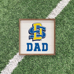 Load image into Gallery viewer, South Dakota State Jackrabbits Artwork | South Dakota State Jackrabbits Wall Art (Officially Licensed)Square
