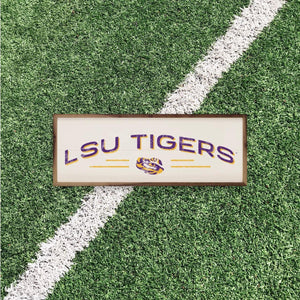 LSU Tigers Artwork | LSU Tigers Wall Art (Officially Licensed) Rectangle