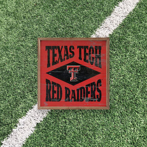 Texas Tech Red Raiders Artwork | Texas Tech Red Raiders  Wall Art (Officially Licensed) Square