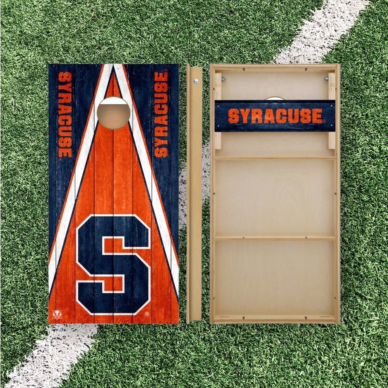 Syracuse Orange Cornhole Boards 2x4 | Officially Licensed