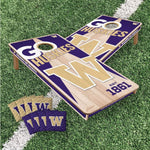 Load image into Gallery viewer, Washington Huskies Cornhole Boards 2x4 (Officially Licensed)
