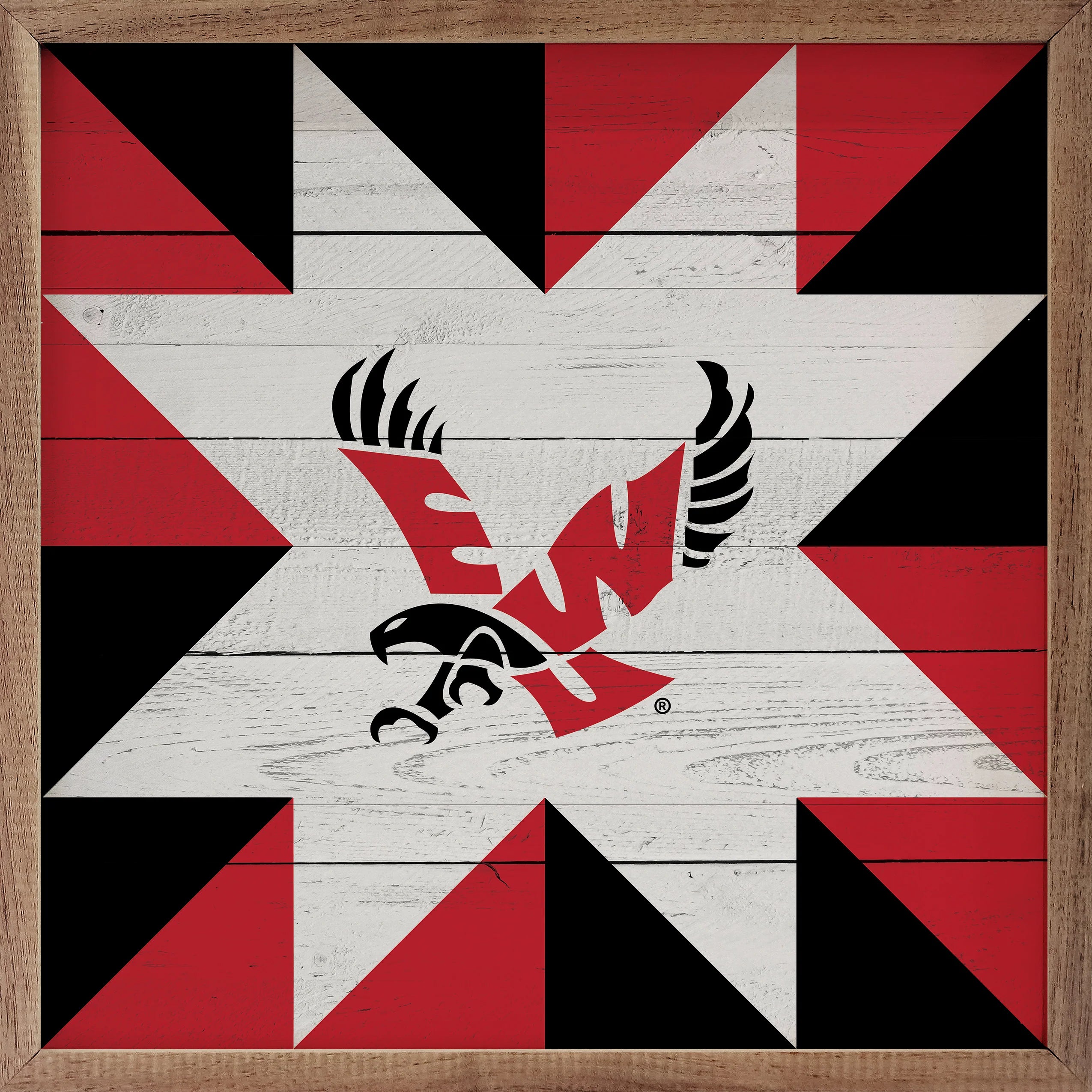 Eastern Washington Eagles Artwork | Eastern Washington Eagles Wall Art (Officially Licensed)Square