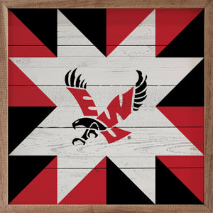 Eastern Washington Eagles Artwork | Eastern Washington Eagles Wall Art (Officially Licensed)Square