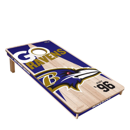 Baltimore Ravens Cornhole Boards 2x4