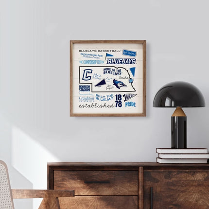 Creighton BlueJays Wall Art