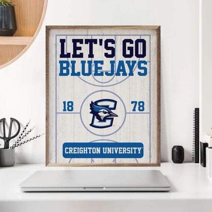 Creighton BlueJays Wall Art