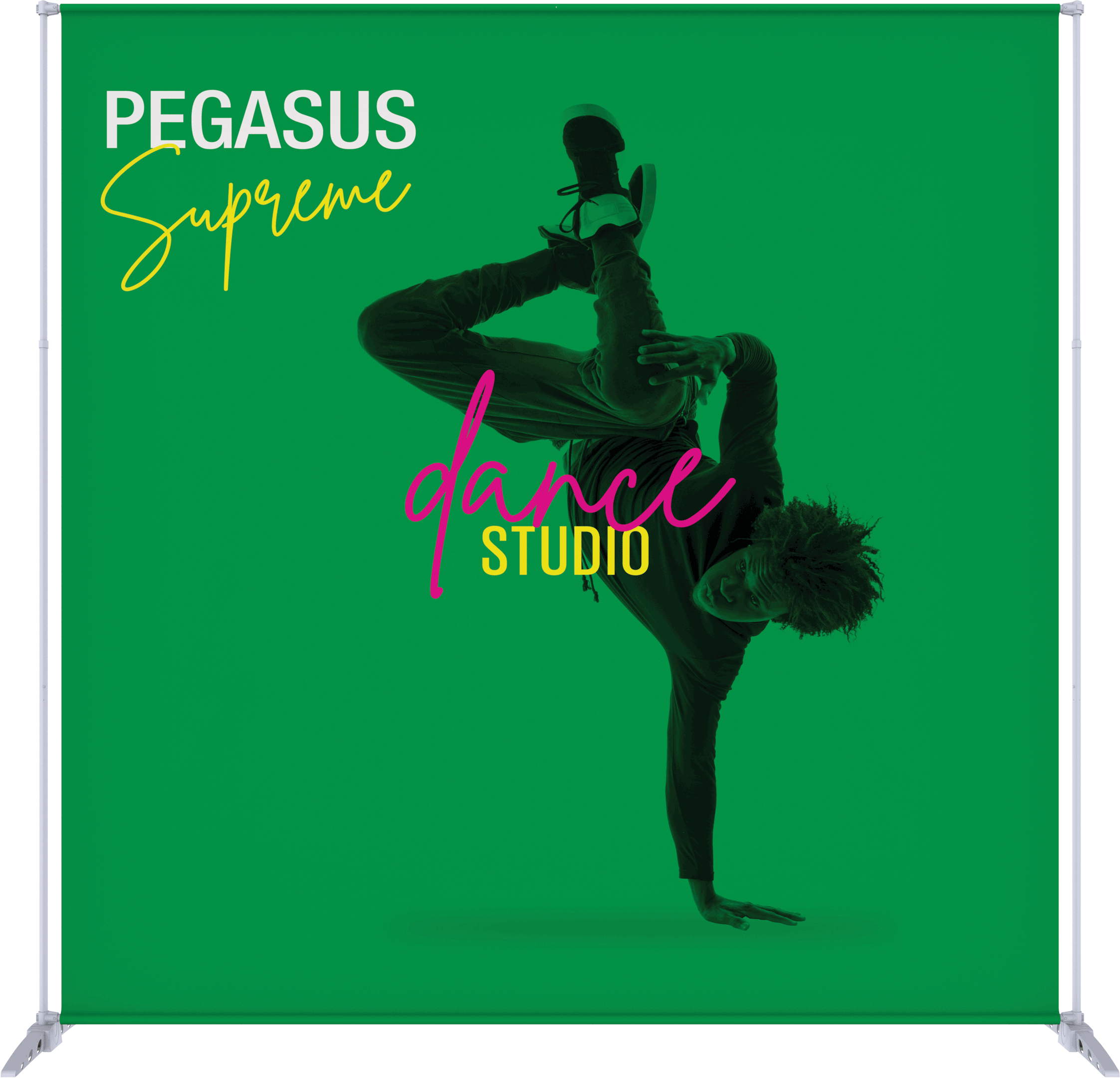 Pegasus Supreme Telescopic Banner Stand