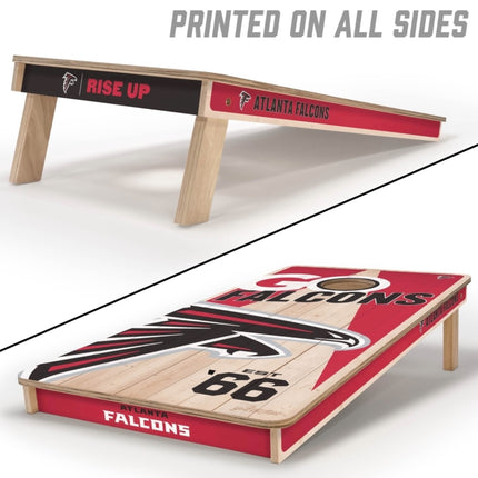 Atlanta Falcons Cornhole Boards 2x4