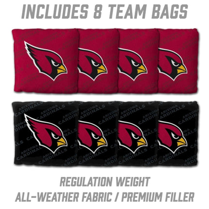 Arizona Cardinals Cornhole Boards 2x4