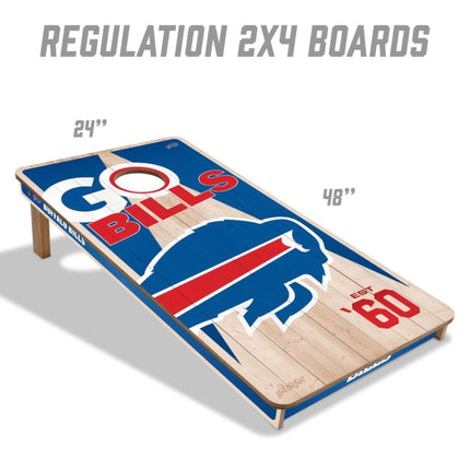 Buffalo Bills Cornhole Boards 2x4