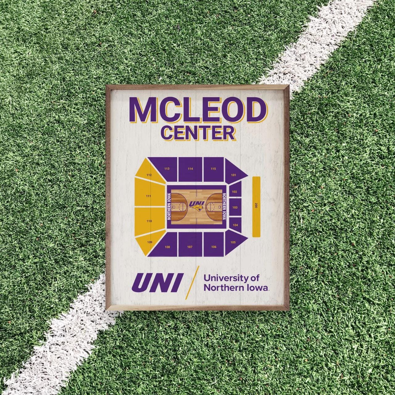 Northern Iowa Panthers Artwork | Northern Iowa Wall Art (Officially Licensed)