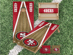 Load image into Gallery viewer, San Francisco 49ers Cornhole Boards 2x4 | Officially Licensed
