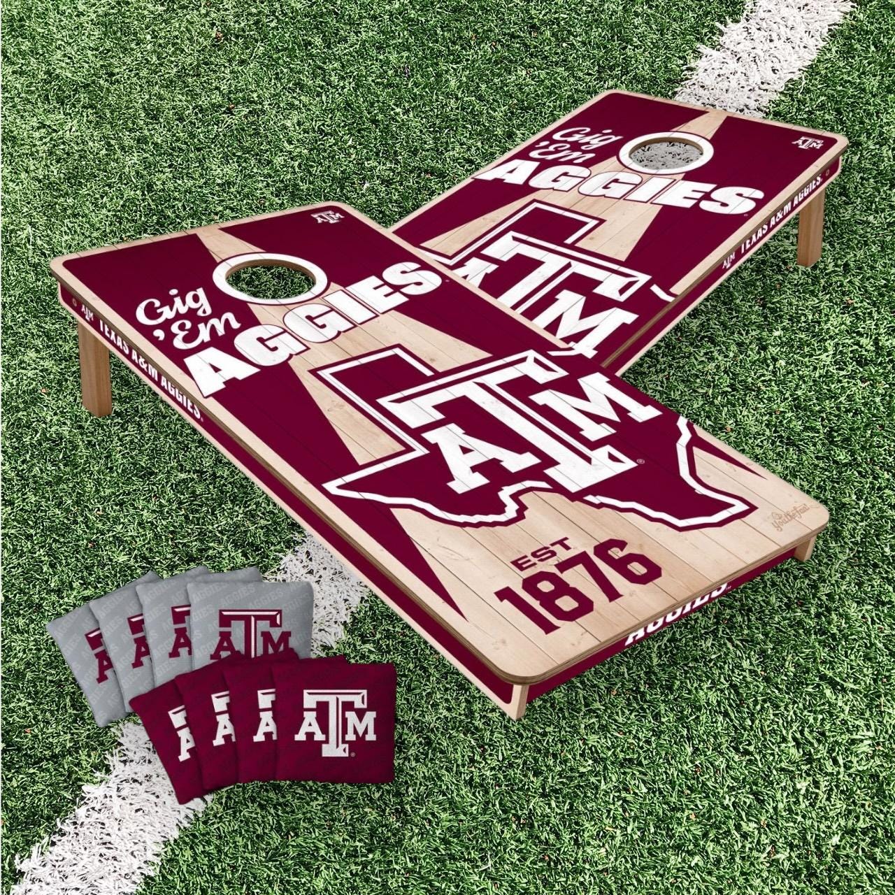 Texas A&M Aggies Cornhole Boards 2x4 (Officially Licensed)