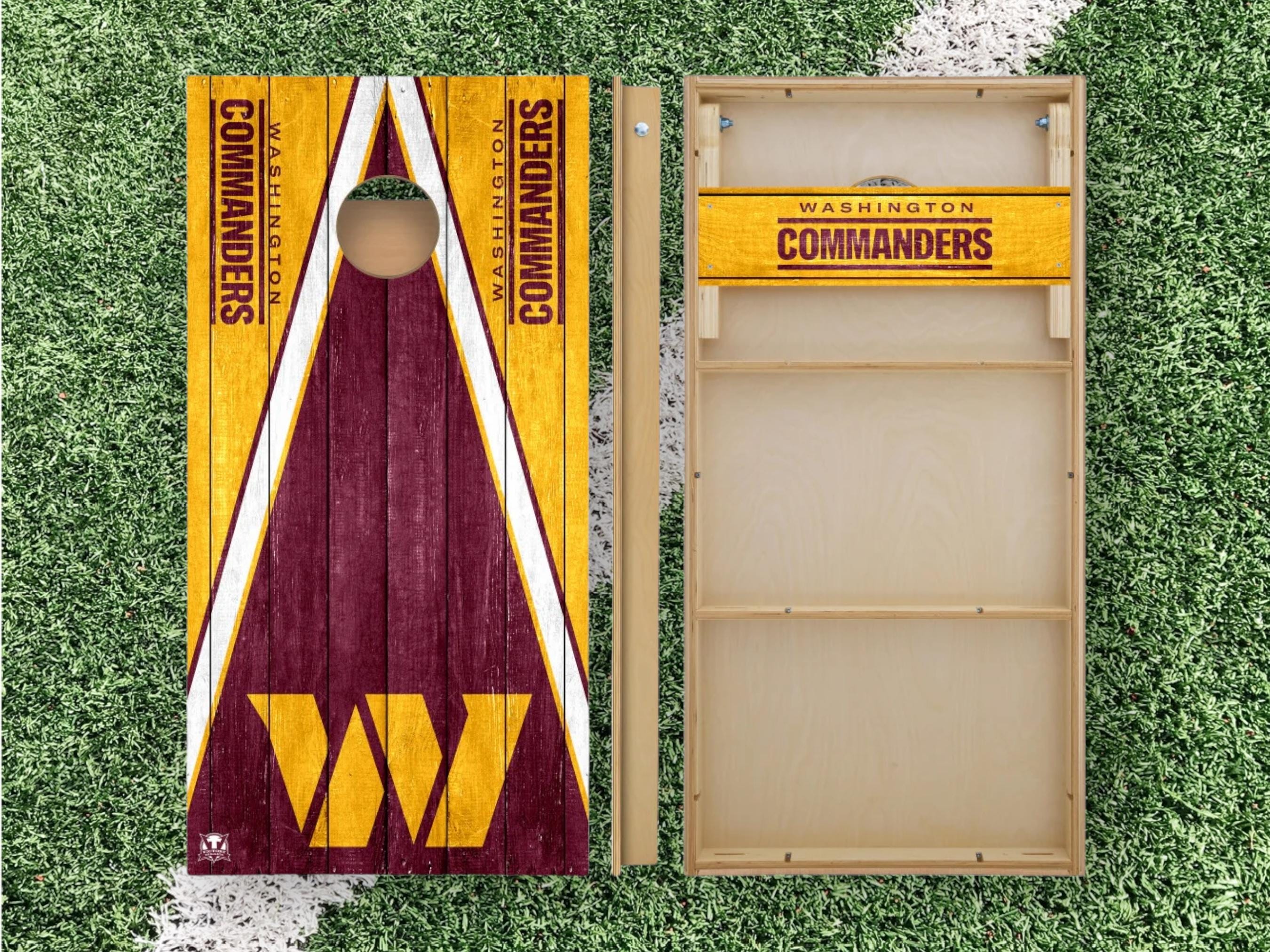 Washington Commanders Cornhole Boards 2x4 | Officially Licensed