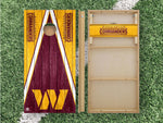 Load image into Gallery viewer, Washington Commanders Cornhole Boards 2x4 | Officially Licensed
