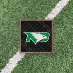 Load image into Gallery viewer, North Dakota Fighting Hawks Artwork | North Dakota Fighting Haks Wall Art (Officially Licensed)Square
