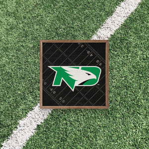 North Dakota Fighting Hawks Artwork | North Dakota Fighting Haks Wall Art (Officially Licensed)Square