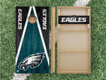 Load image into Gallery viewer, Philadelphia Eagles Cornhole Boards 2x4 | Officially Licensed
