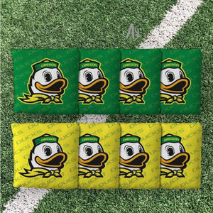 Oregon Ducks Cornhole Boards 2x4 (Officially Licensed)