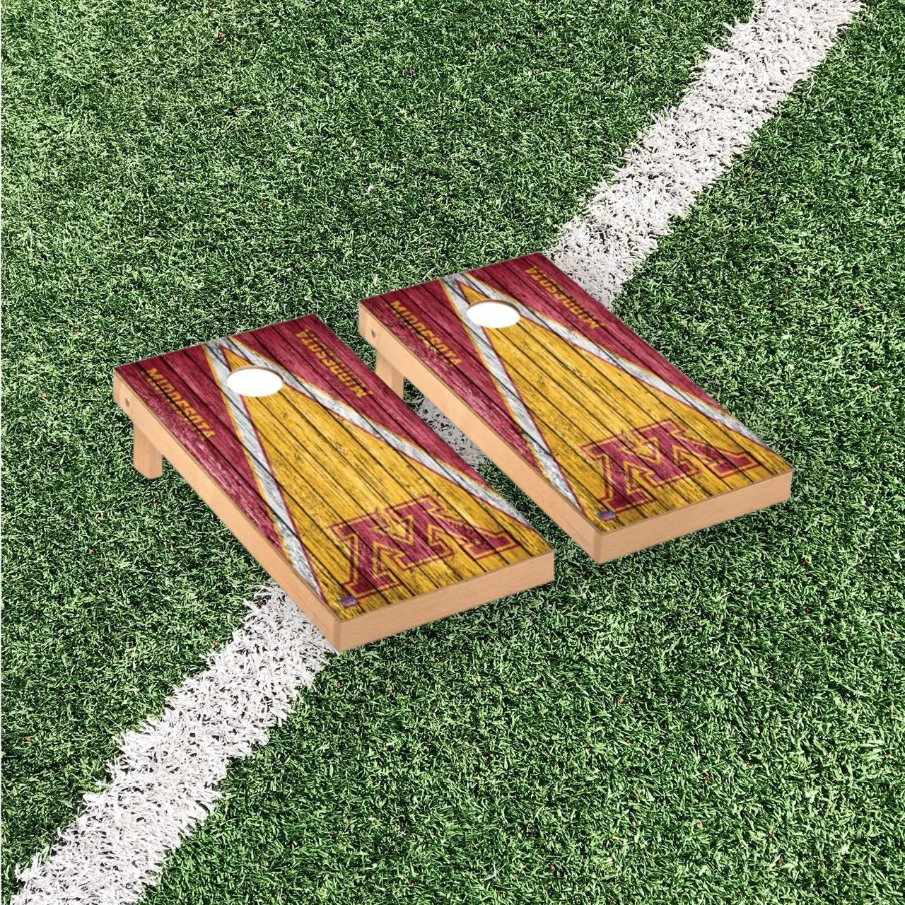 Minnesota Golden Gophers Cornhole Boards 2x4 | Officially Licensed