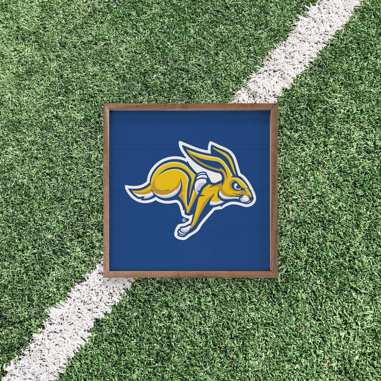 South Dakota State Jackrabbits Artwork | South Dakota State Jackrabbits Wall Art (Officially Licensed)Square