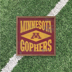 Load image into Gallery viewer, Minnesota Gophers Artwork | Minnesota Gophers Wall Art (Officially Licensed)Square
