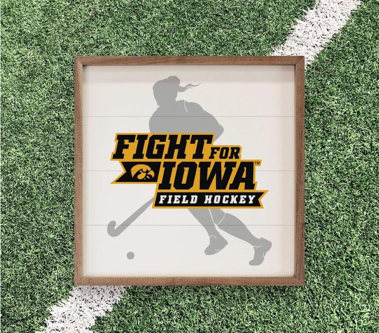 Iowa Hawkeyes Artwork | Iowa Hawkeyes Wall Art (Officially Licensed)Square