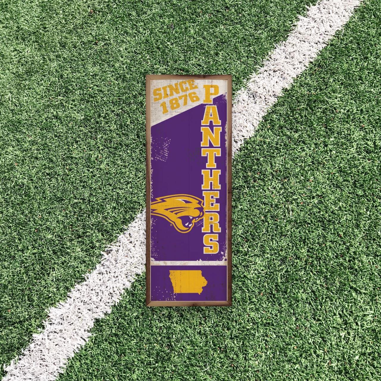 Northern Iowa Panthers Vertical | Northern Iowa Panthers Wall Art (Officially Licensed)